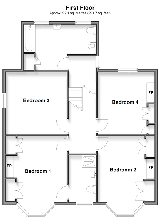 Christchurch Road, Worthing floorplan