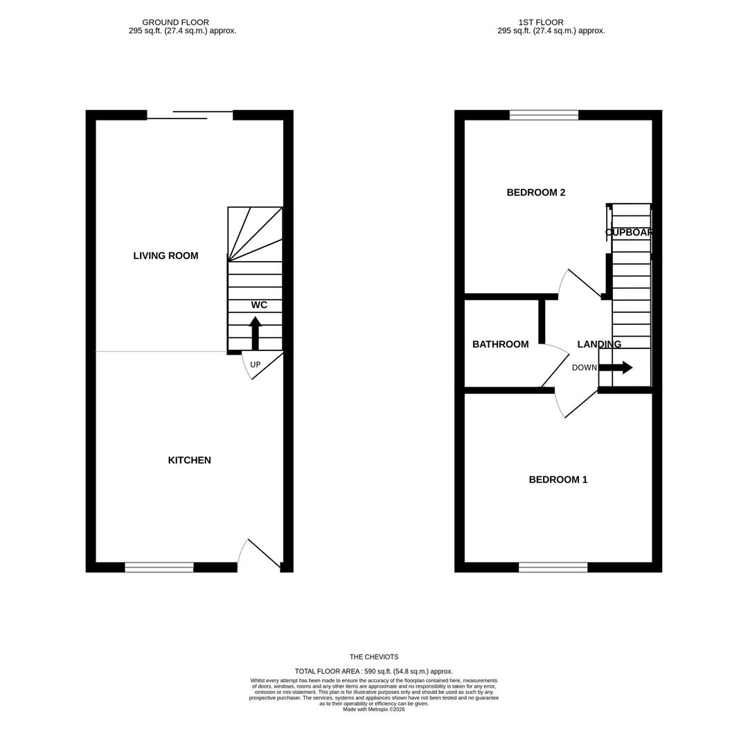 3, Ivy Gardens, Hastings floorplan