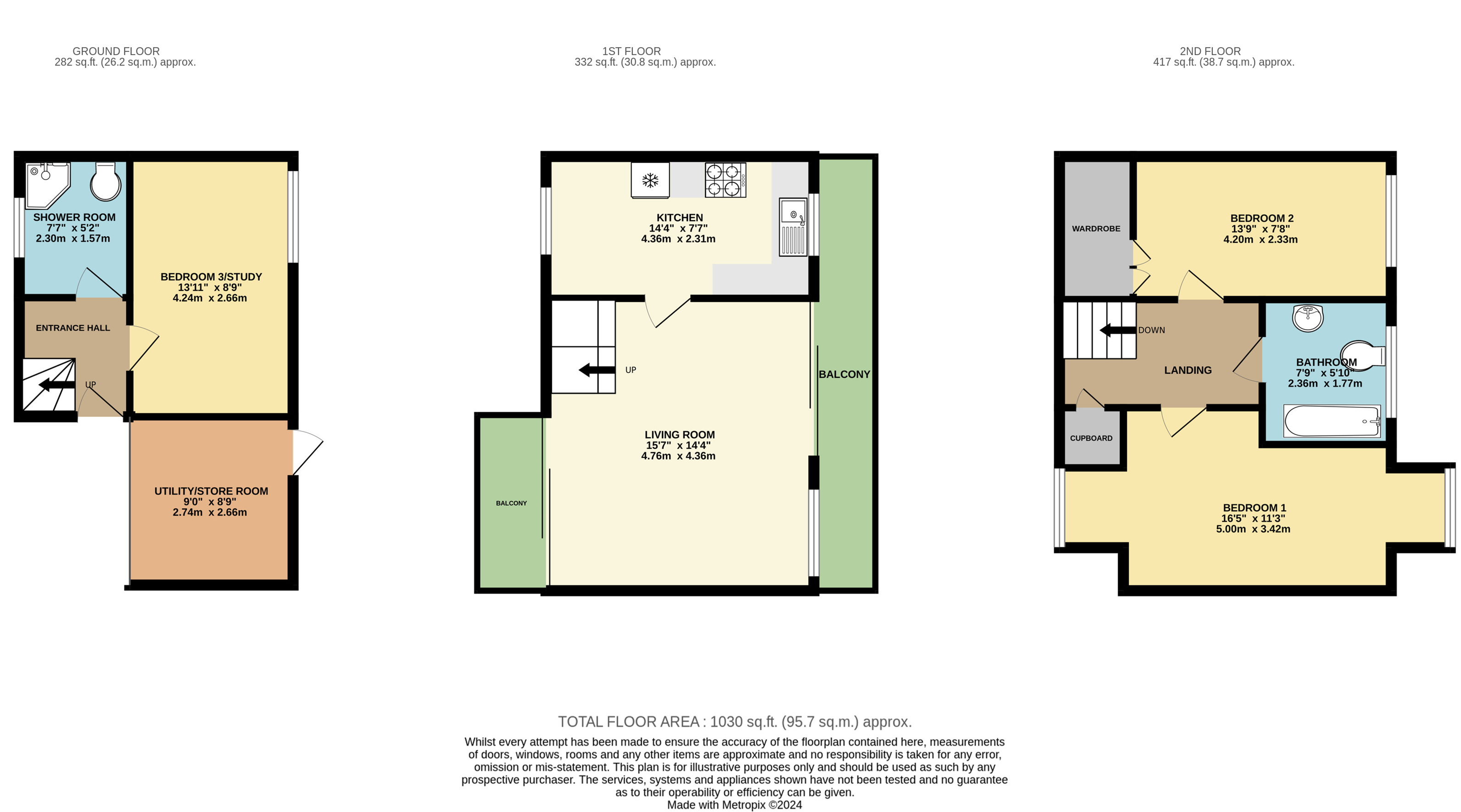 11 Brickfields, Le Grand Val, Alderney floorplan
