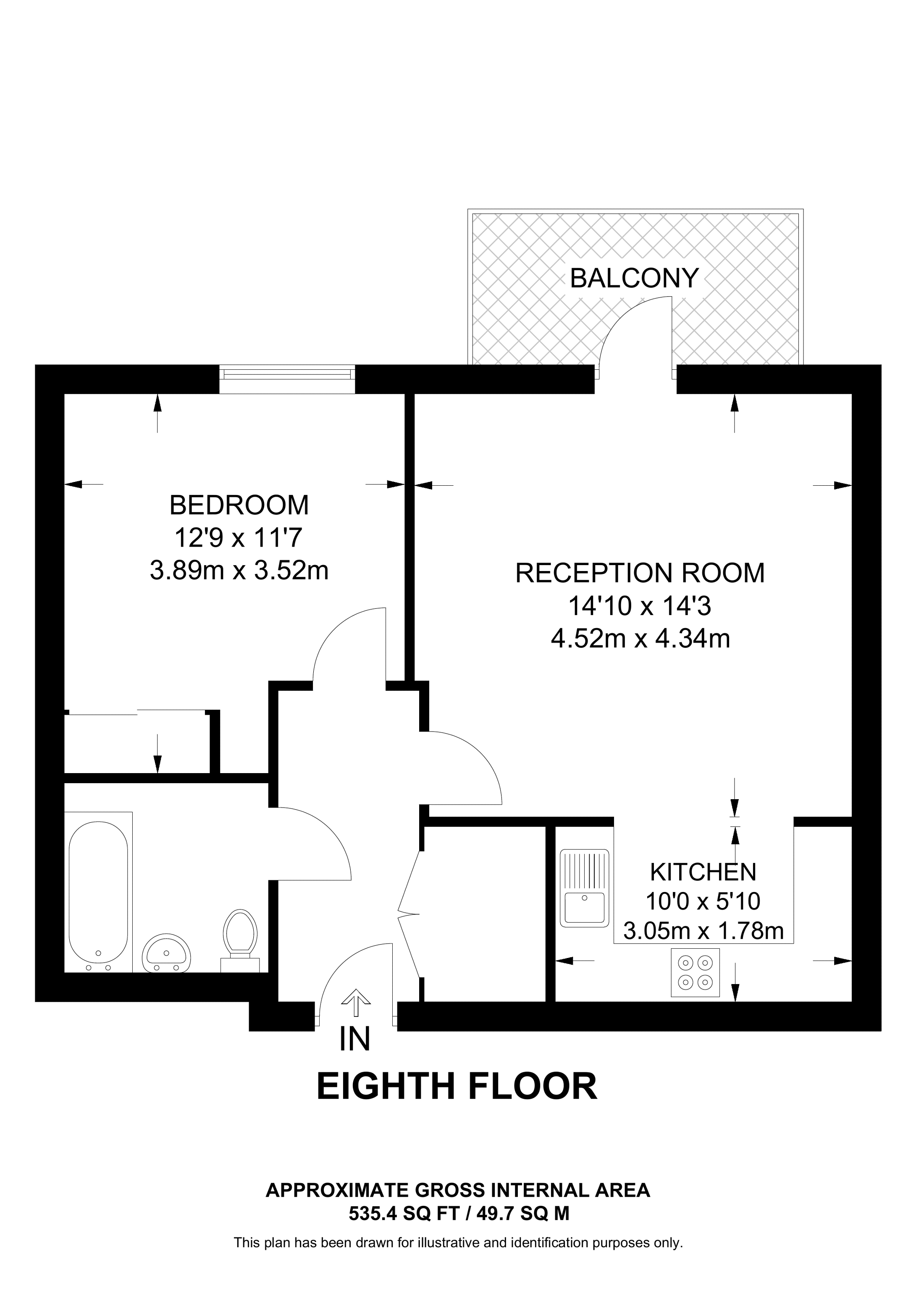 Lyon Road, Harrow floorplan
