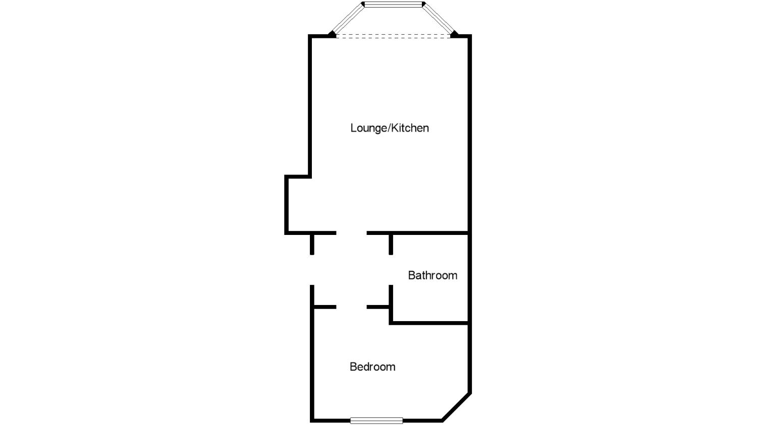 1 Bedrooms Flat for sale in Clarkston Road, Glasgow, Lanarkshire G44