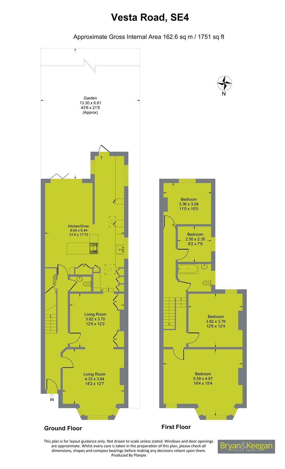 Vesta Road, London, SE4 floorplan