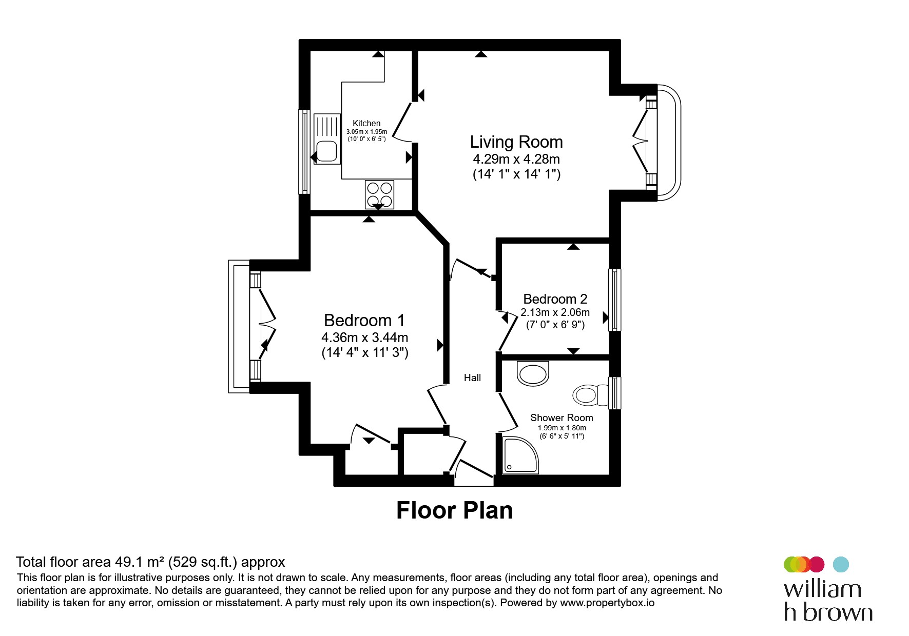 36, Gipping Place, Stowmarket floorplan