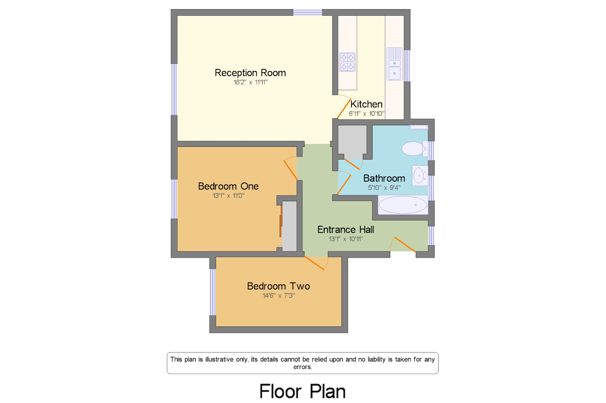 2 Bedrooms Flat for sale in Maybank Road, London E18