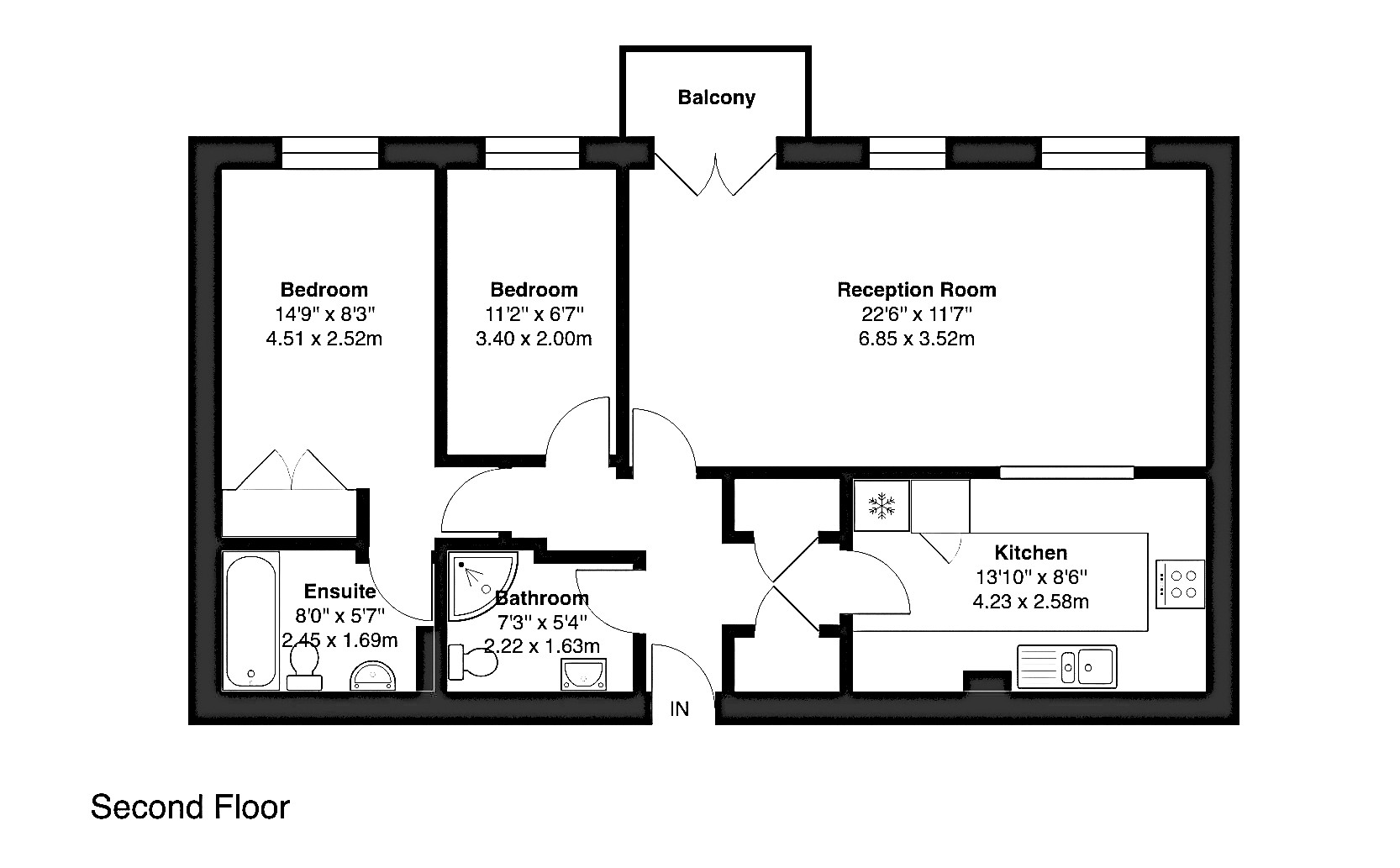 28, Melbourne Quay, West Street, West Street floorplan