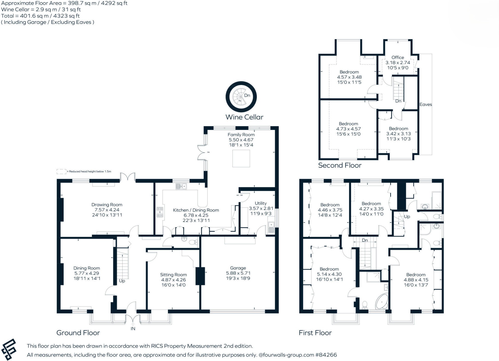 7, Wilton Crescent, Buckinghamshire floorplan