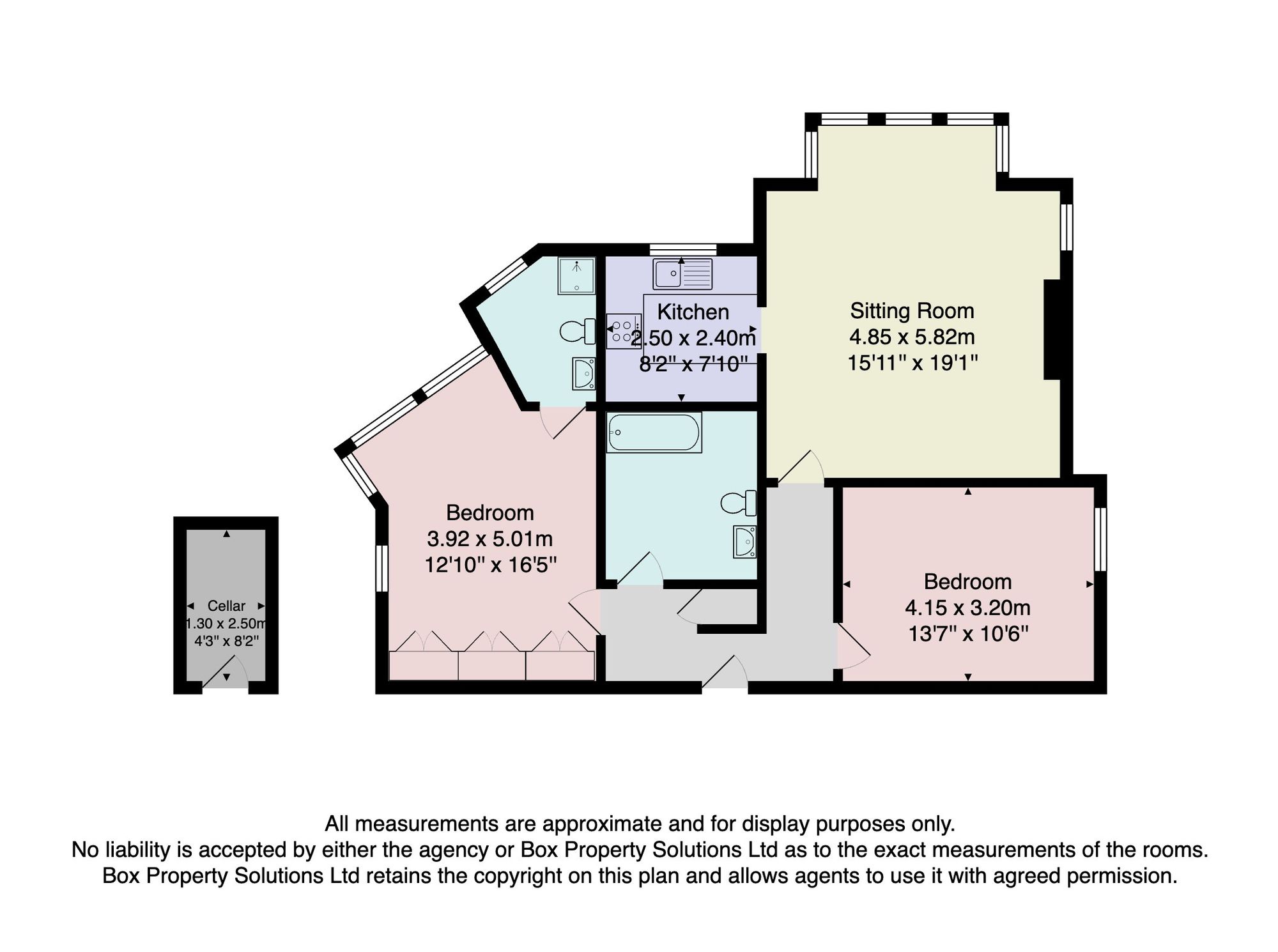 Flat 3, Southcliffe, Harrogate floorplan