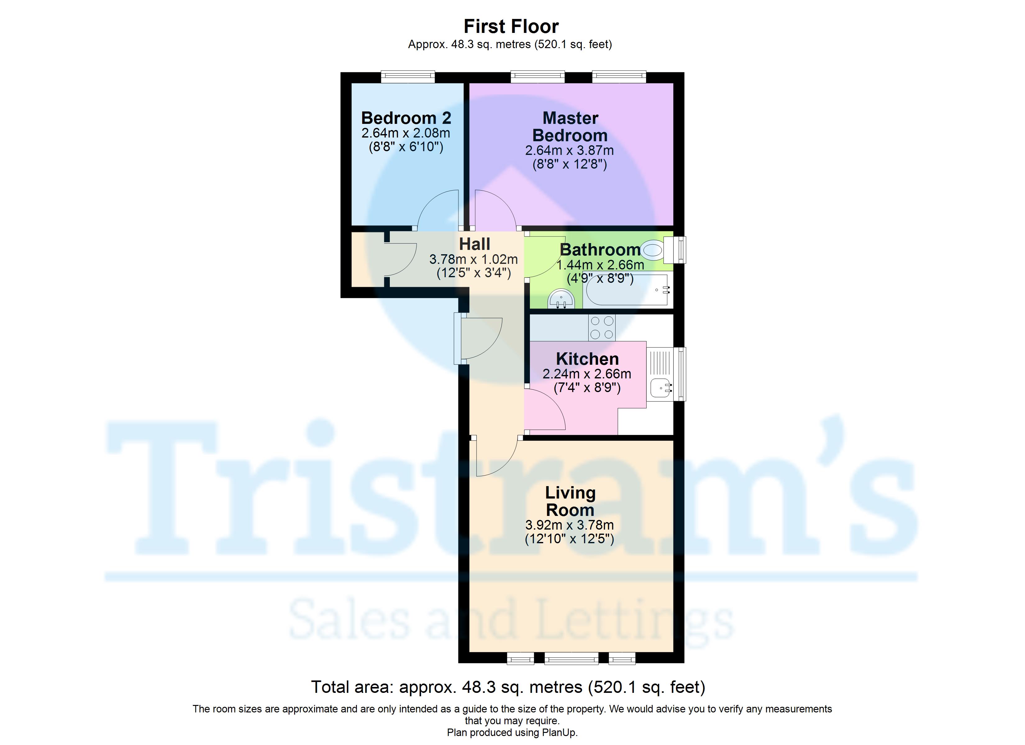 10 The Windings, Chesterfield Street, Nottingham, Execulets floorplan