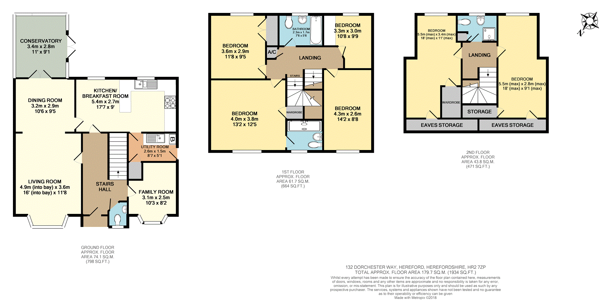 Dorchester Way, Hereford HR2, 4 bedroom detached house for sale 46861591 PrimeLocation