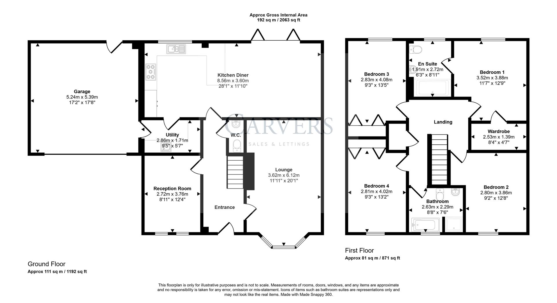 18, Romangate, Darlington floorplan