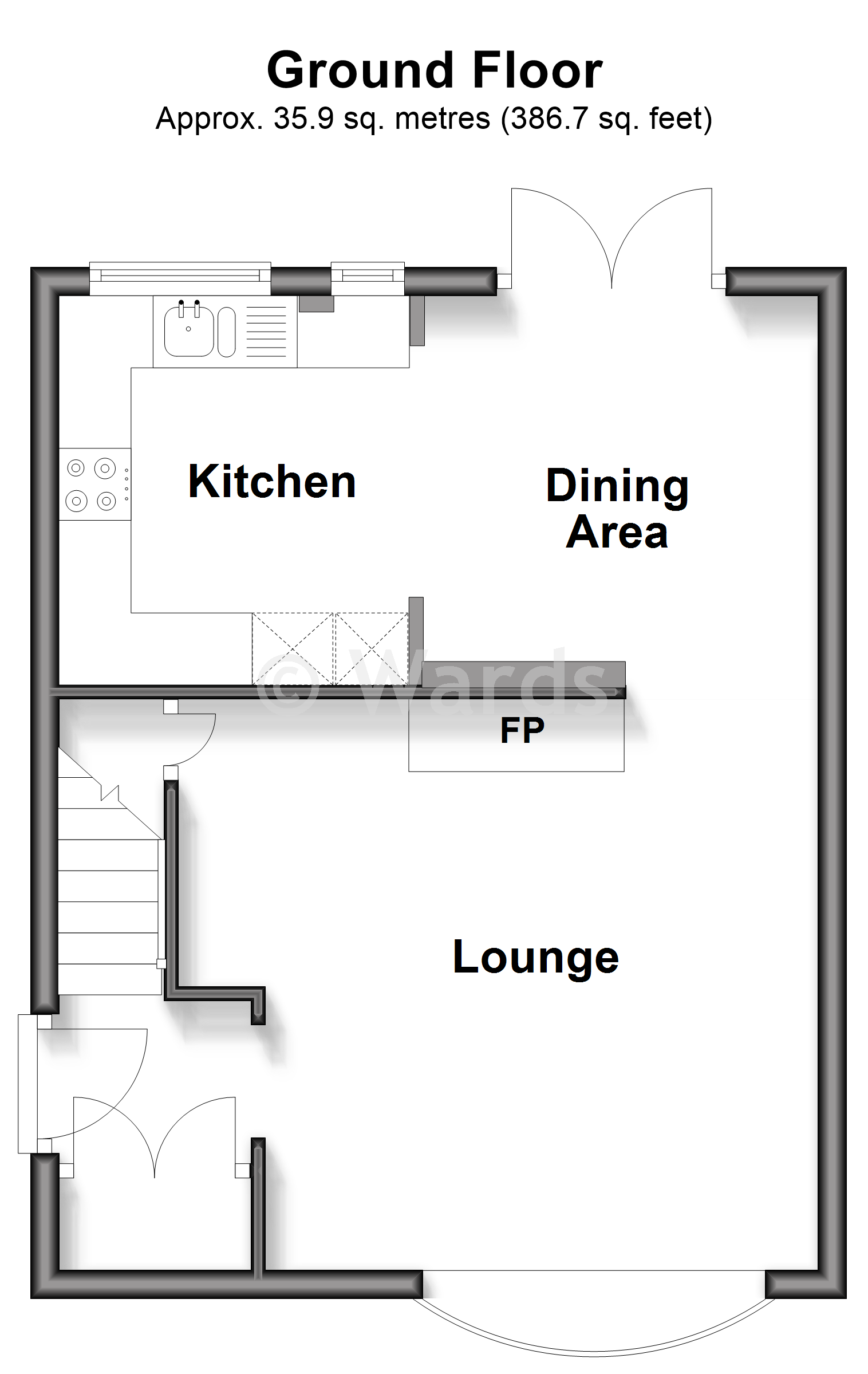 85, Swallow Road, Aylesford floorplan