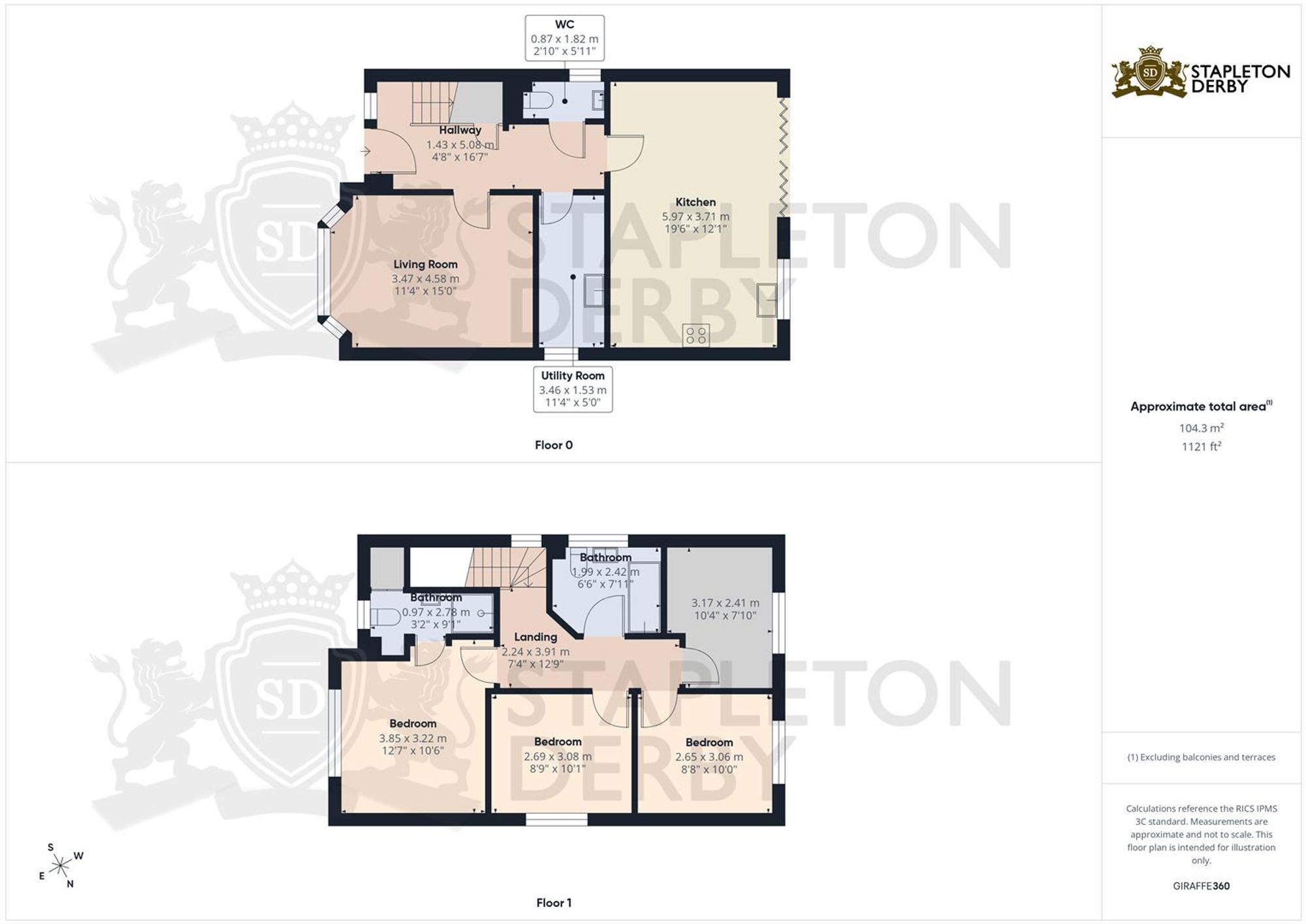 17, Oakwood Gardens, St. Helens floorplan