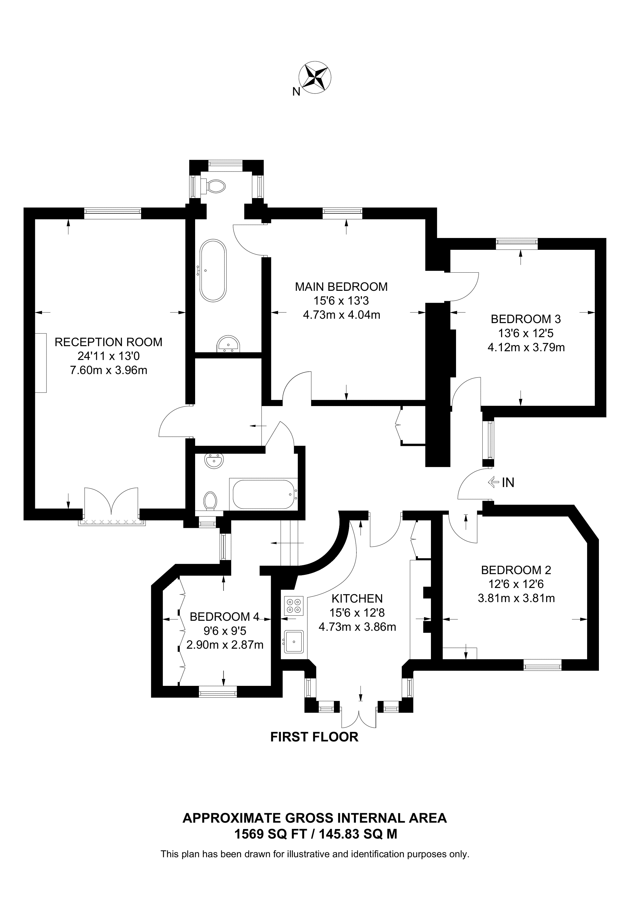 Honor Oak Road, Forest Hill floorplan