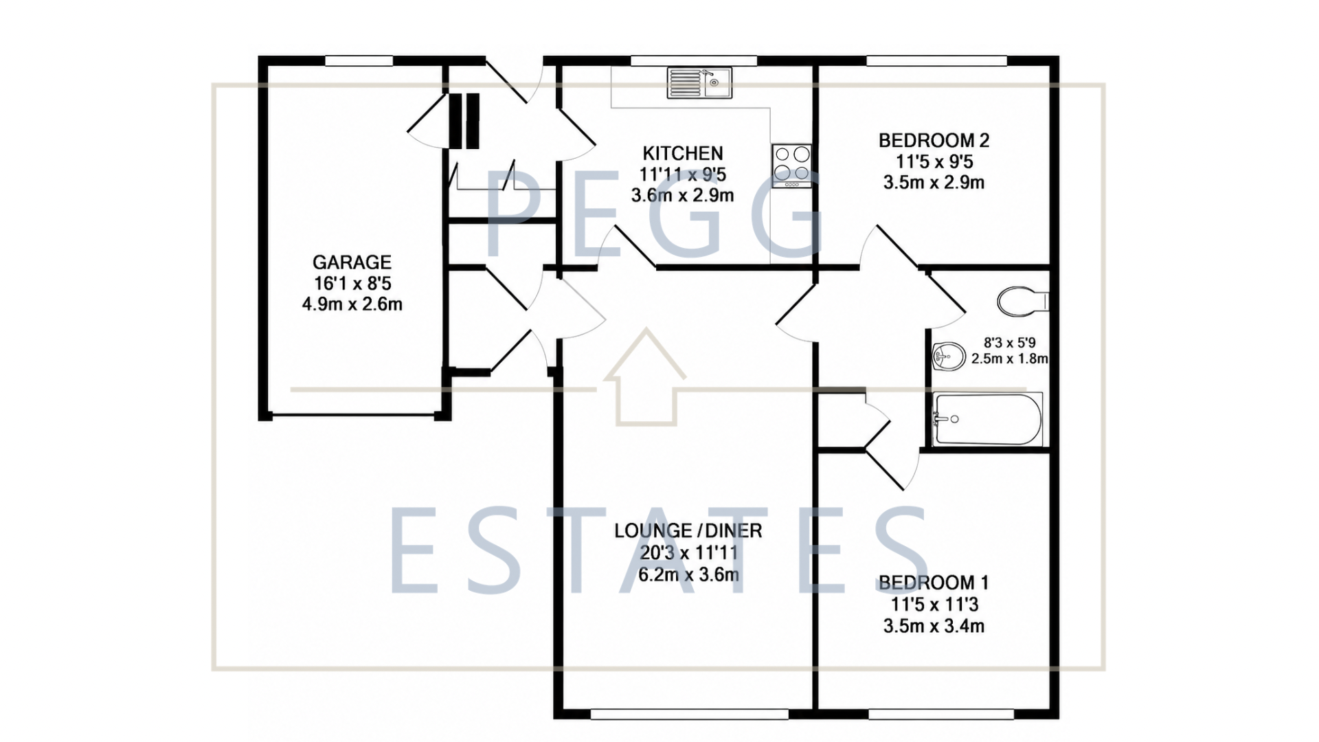 26 Peasland Road, Torquay floorplan