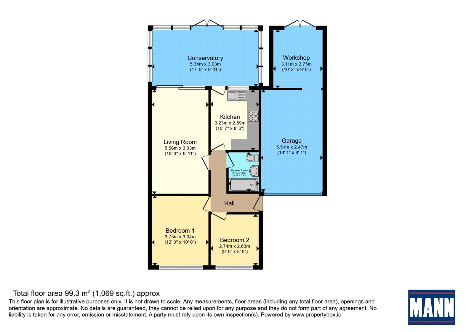 5, Groveway, Sheerness floorplan