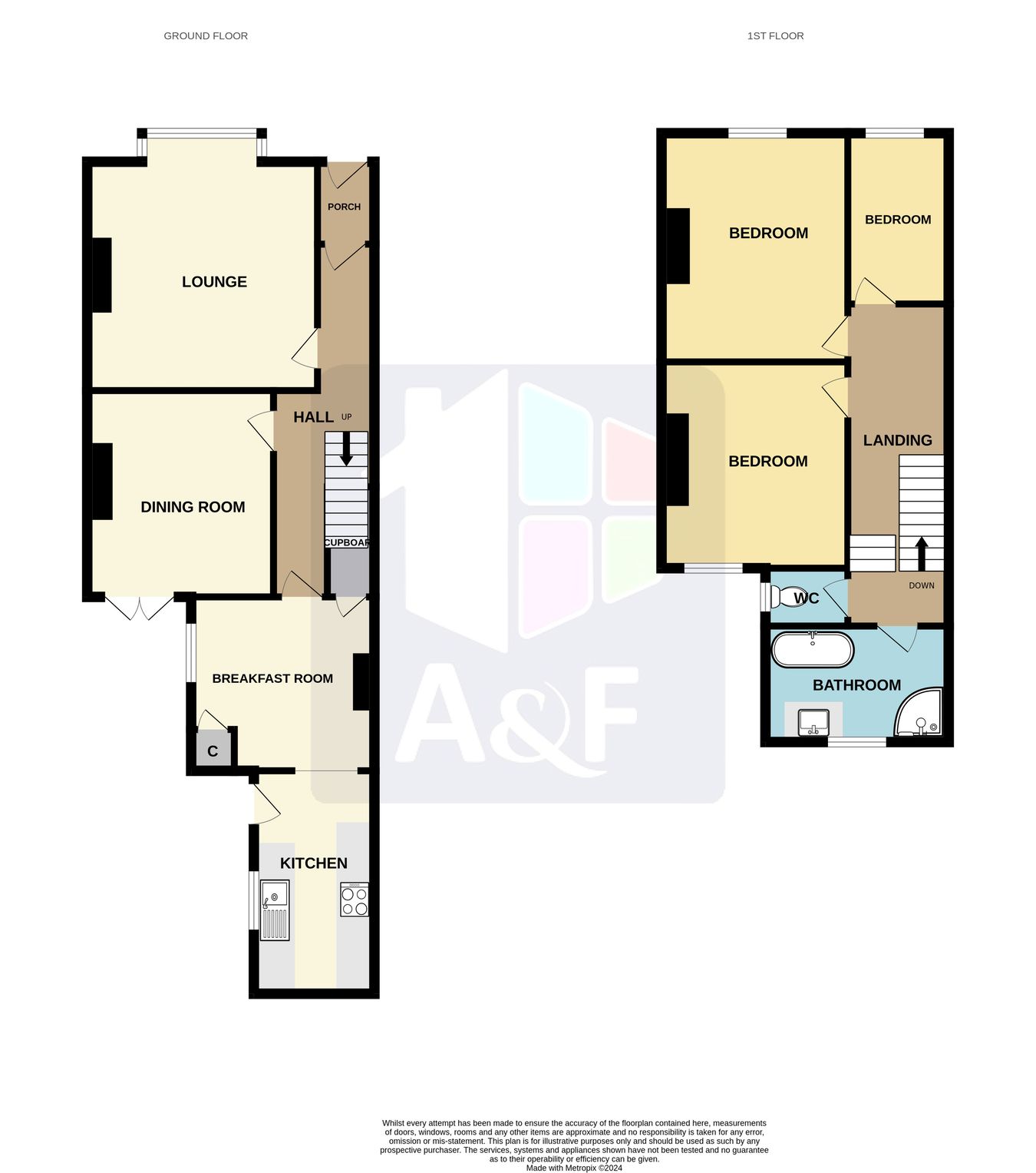 9, Lynton Road, Burnham-on-Sea floorplan