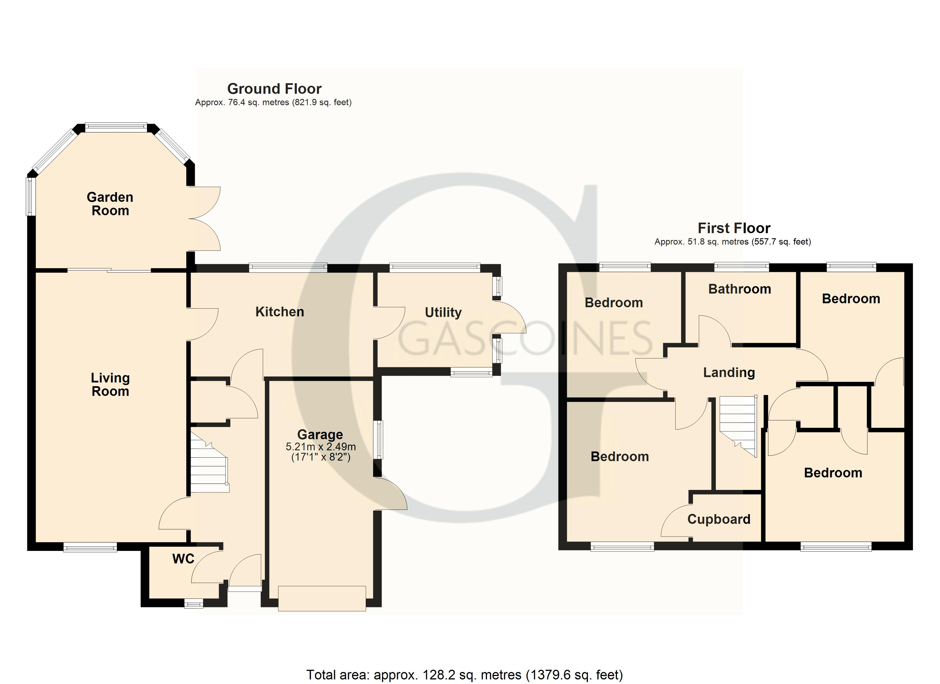 56, Lower Kirklington Road, Nottinghamshire floorplan