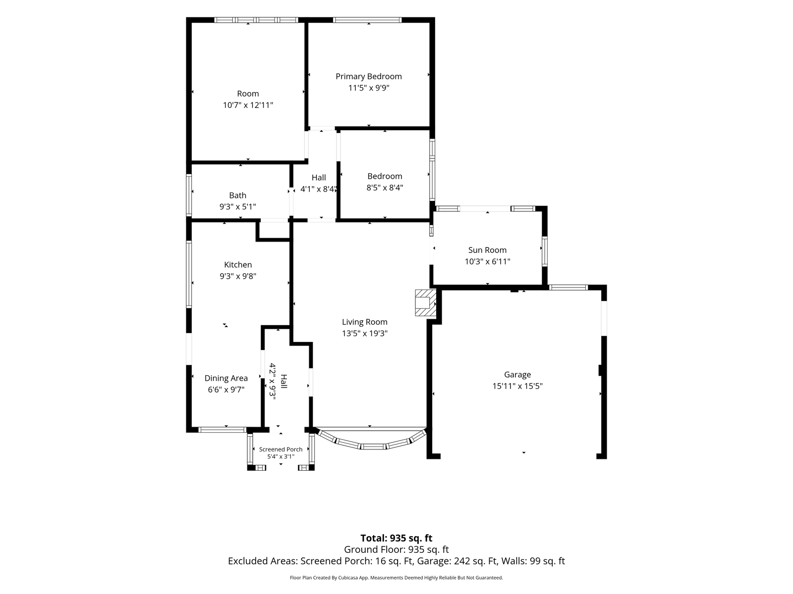 Caudle Close, Leicester floorplan