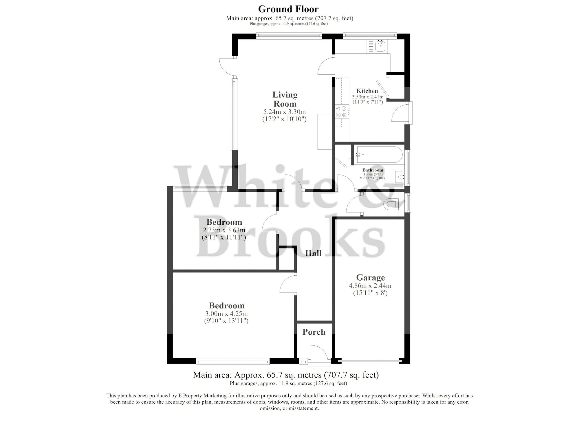 7 Langton Close, Chichester floorplan