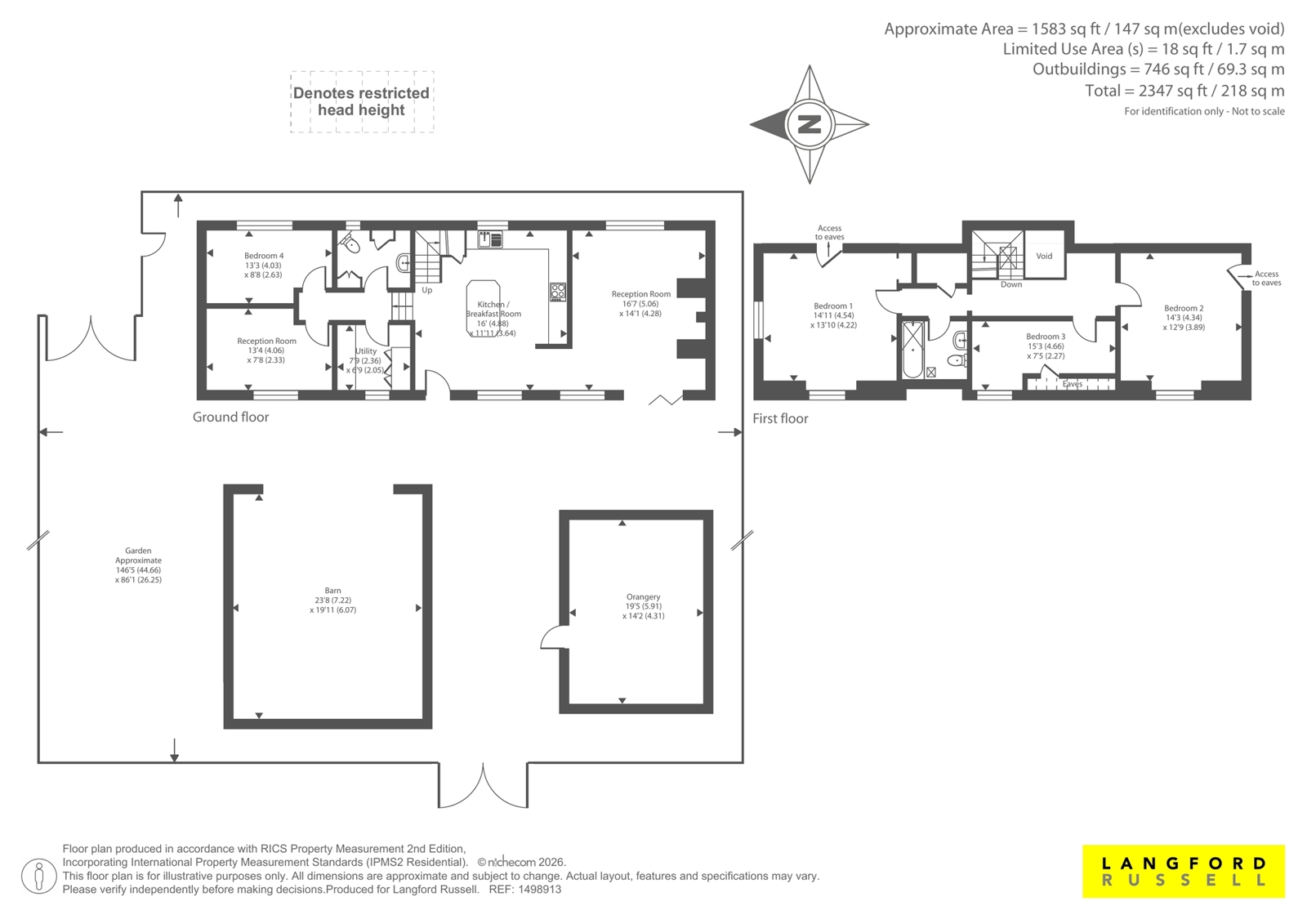 School Bank Farm,, Hookwood Road, Orpington floorplan