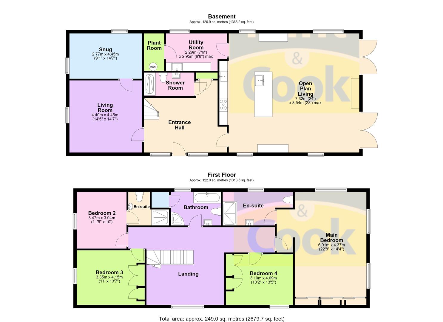 The Dutch Barn, Eaton Bishop, Hereford floorplan