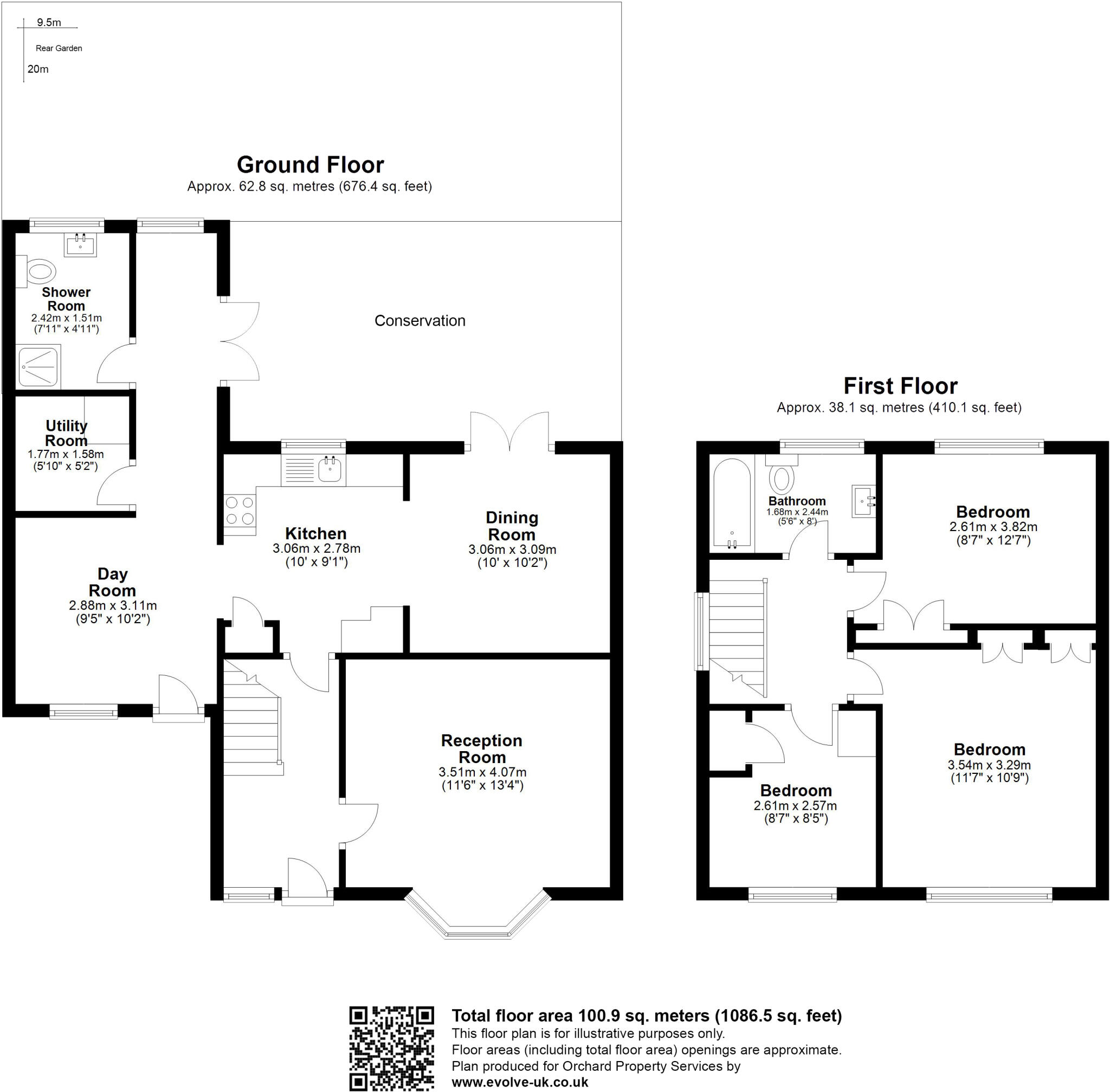 14, St Francis Road, Denham Green floorplan
