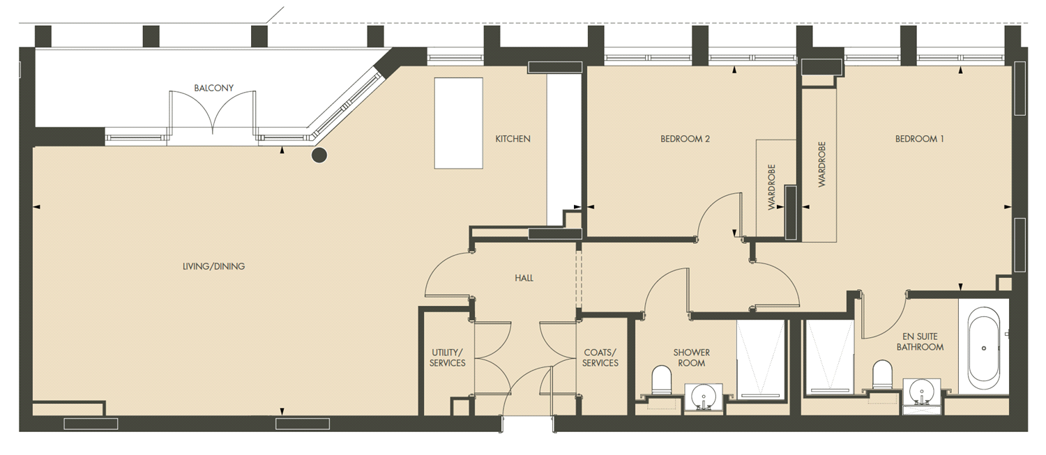 2 Bedrooms Flat to rent in Abell House, John Islip Street, Westminster, London SW1P