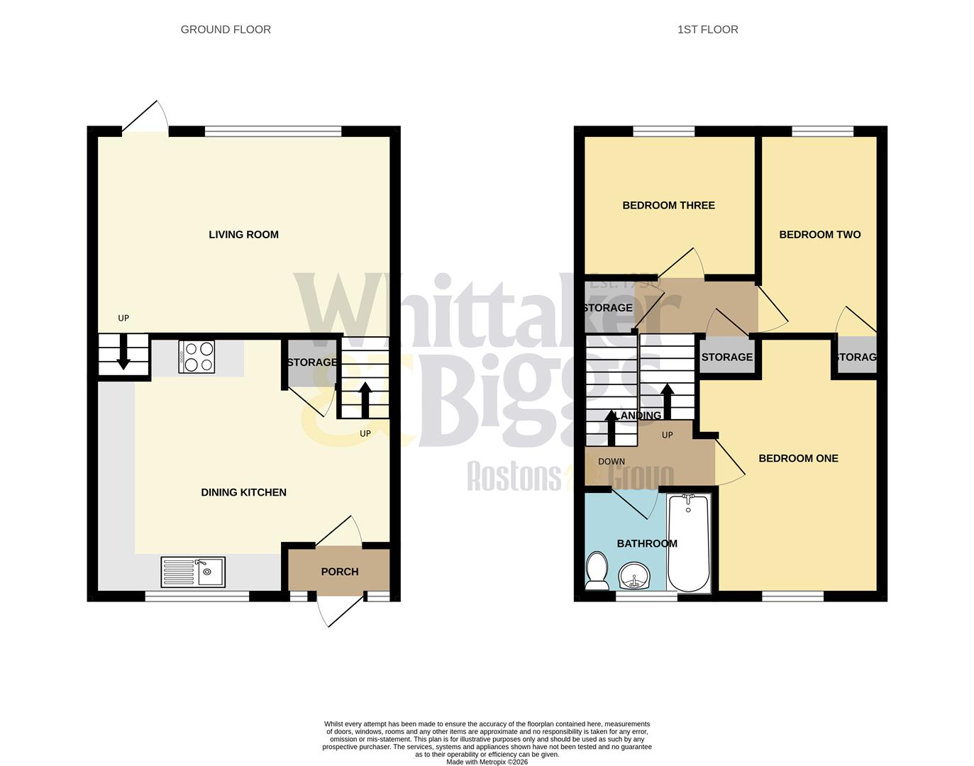 23, Wallbridge Drive, Leek floorplan