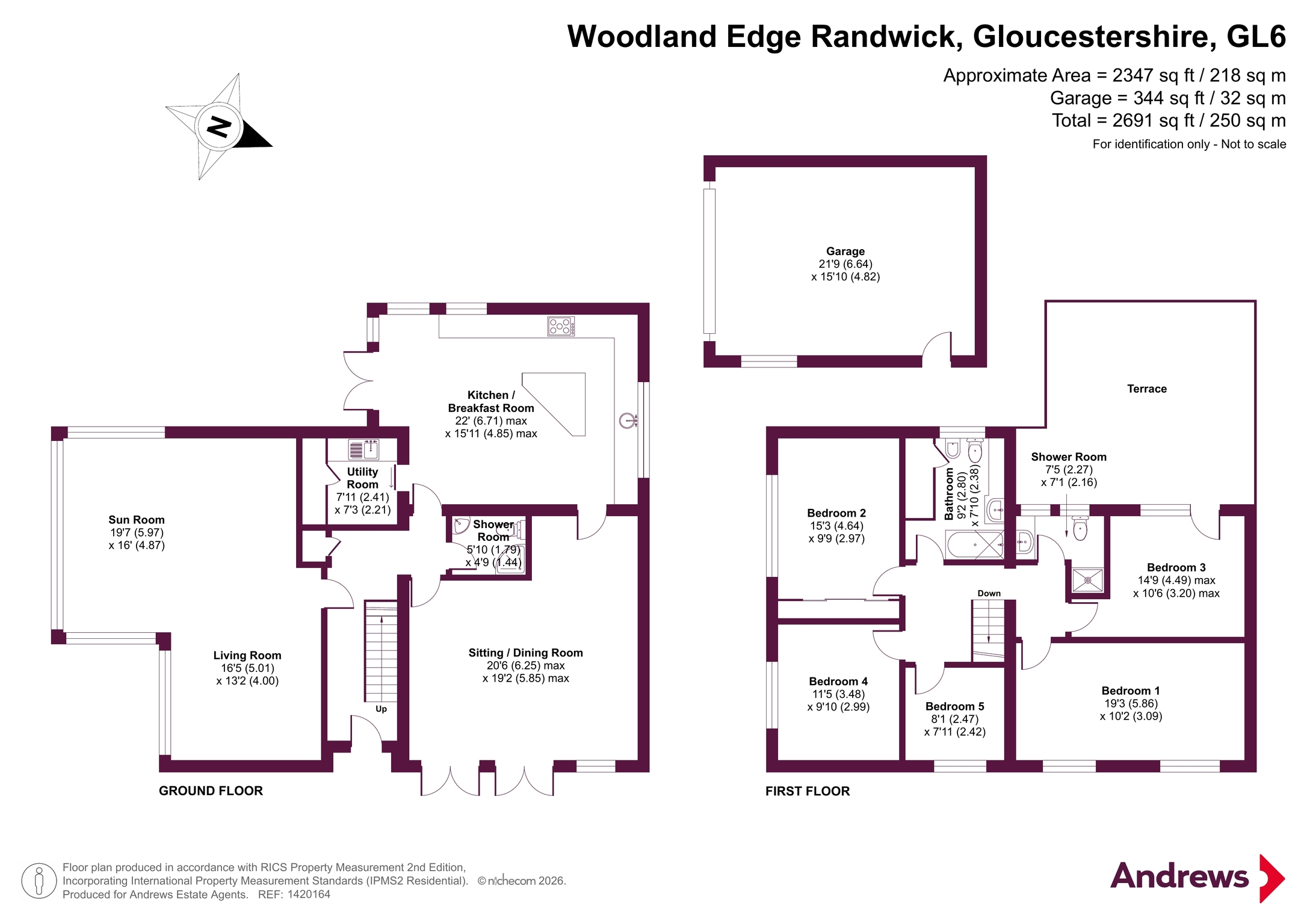 Woodland Edge,, Randwick, Gloucestershire floorplan