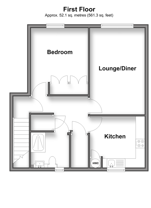 Lyons Crescent, Tonbridge floorplan
