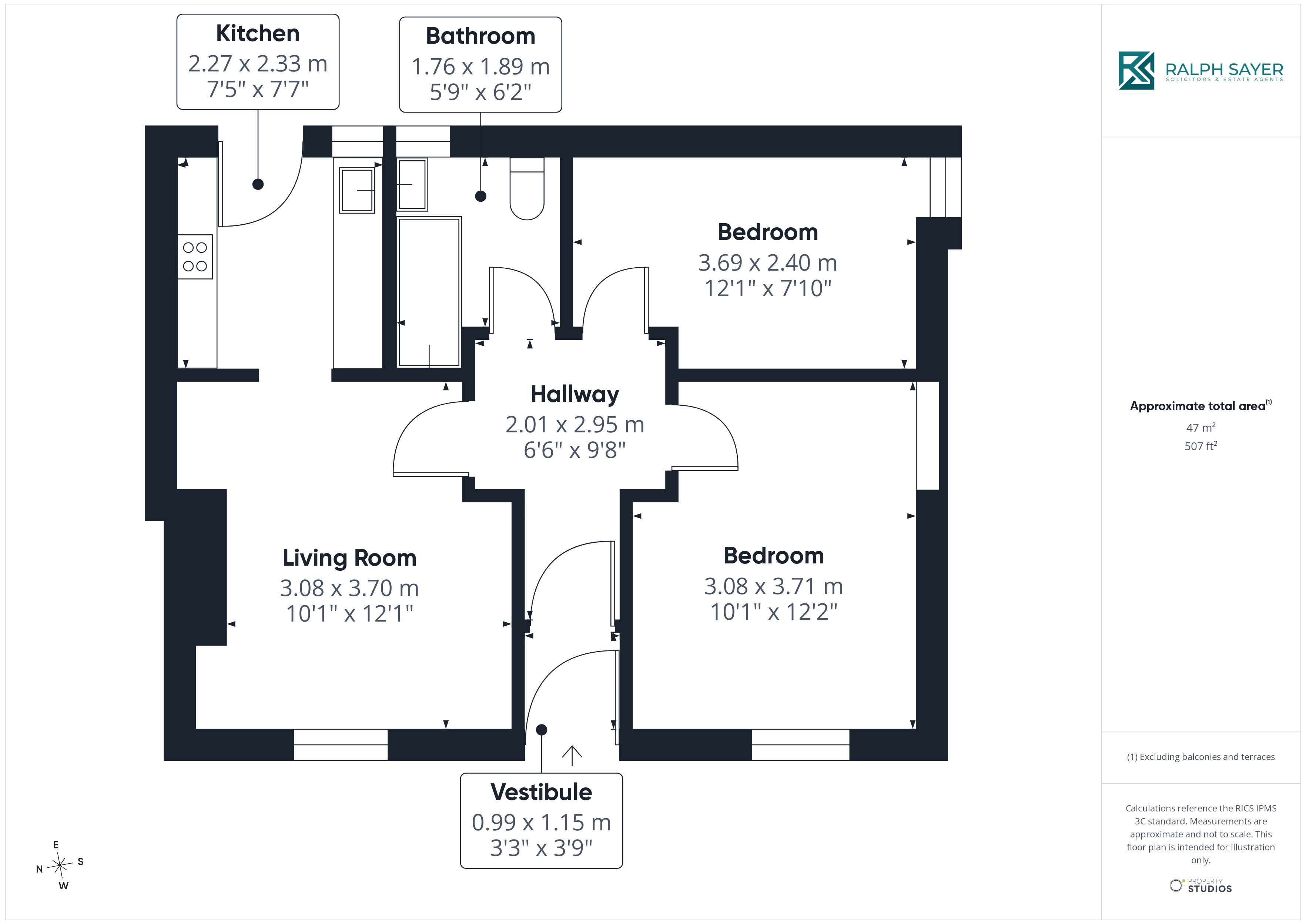 2D, Lothian Street, Dalkeith floorplan