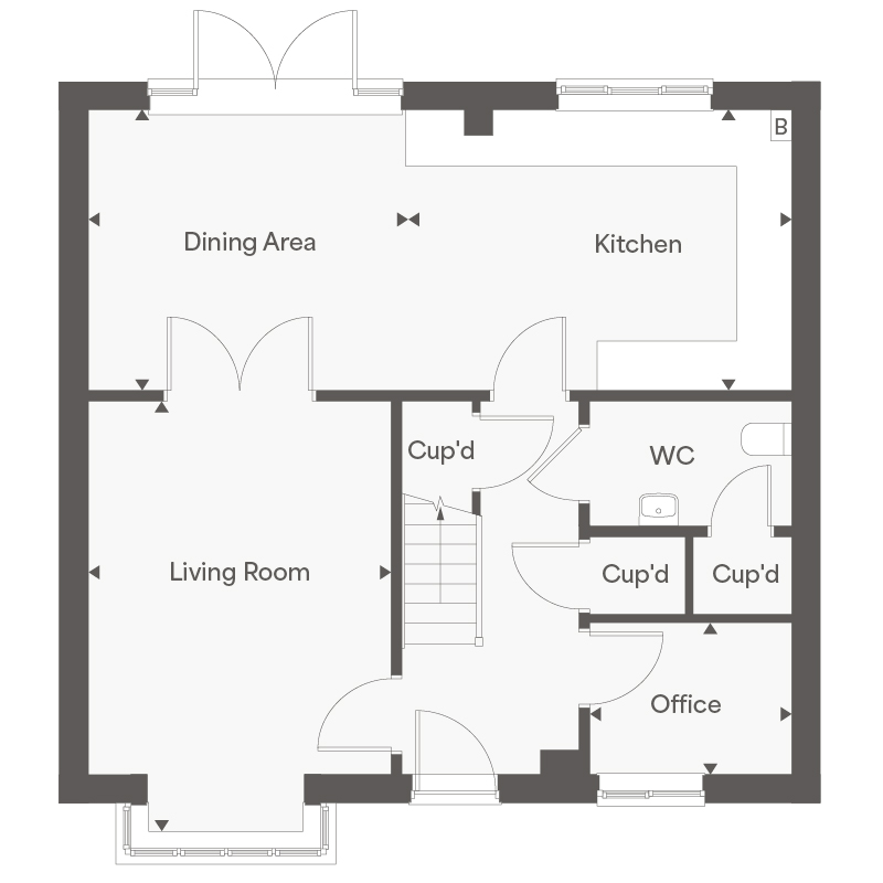 366, Ravengar Grove, Rayleigh floorplan