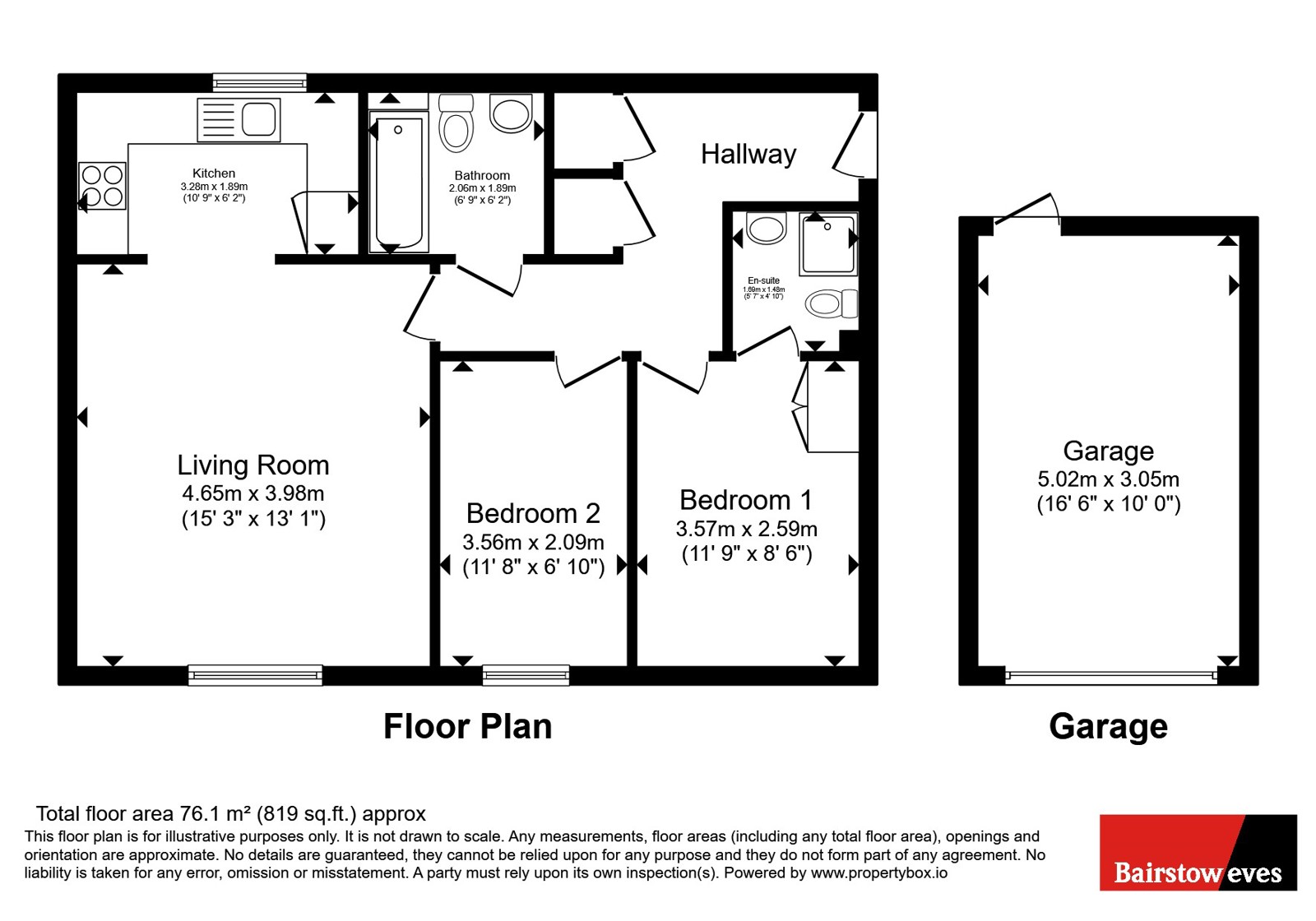 78, Merton Way, West Midlands floorplan