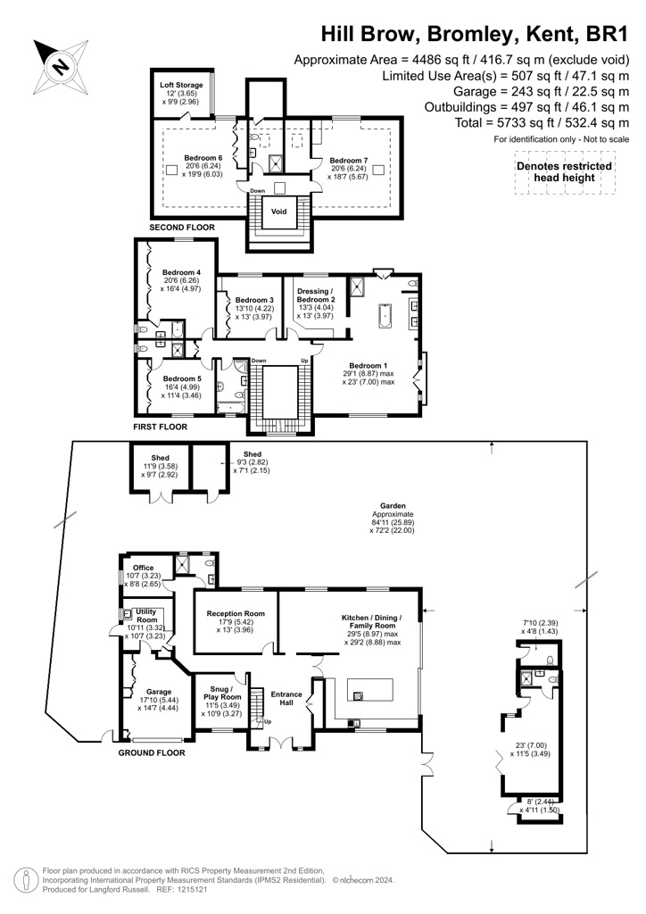 64a, Hill Brow, Kent floorplan