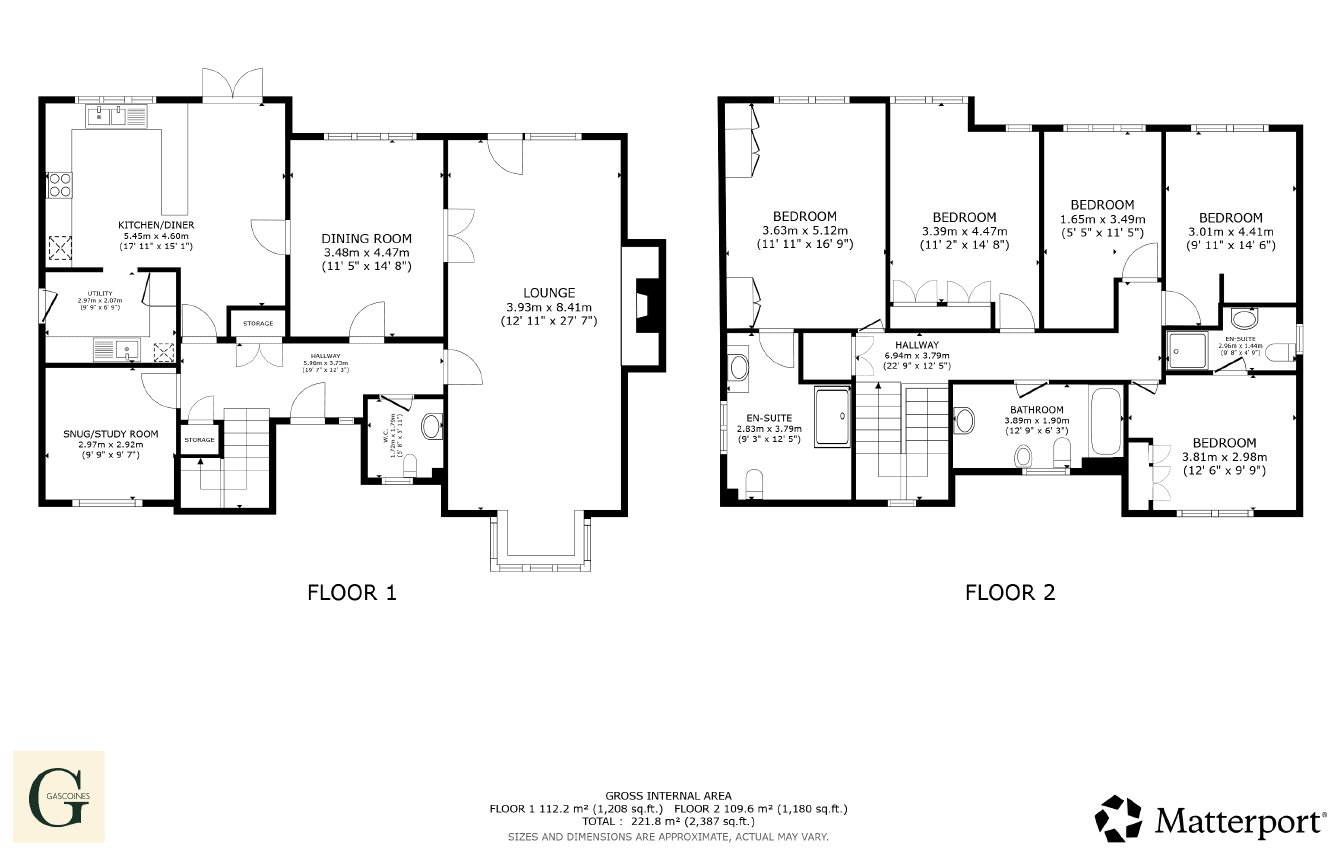 7, Charnwood Close, Nottingham floorplan