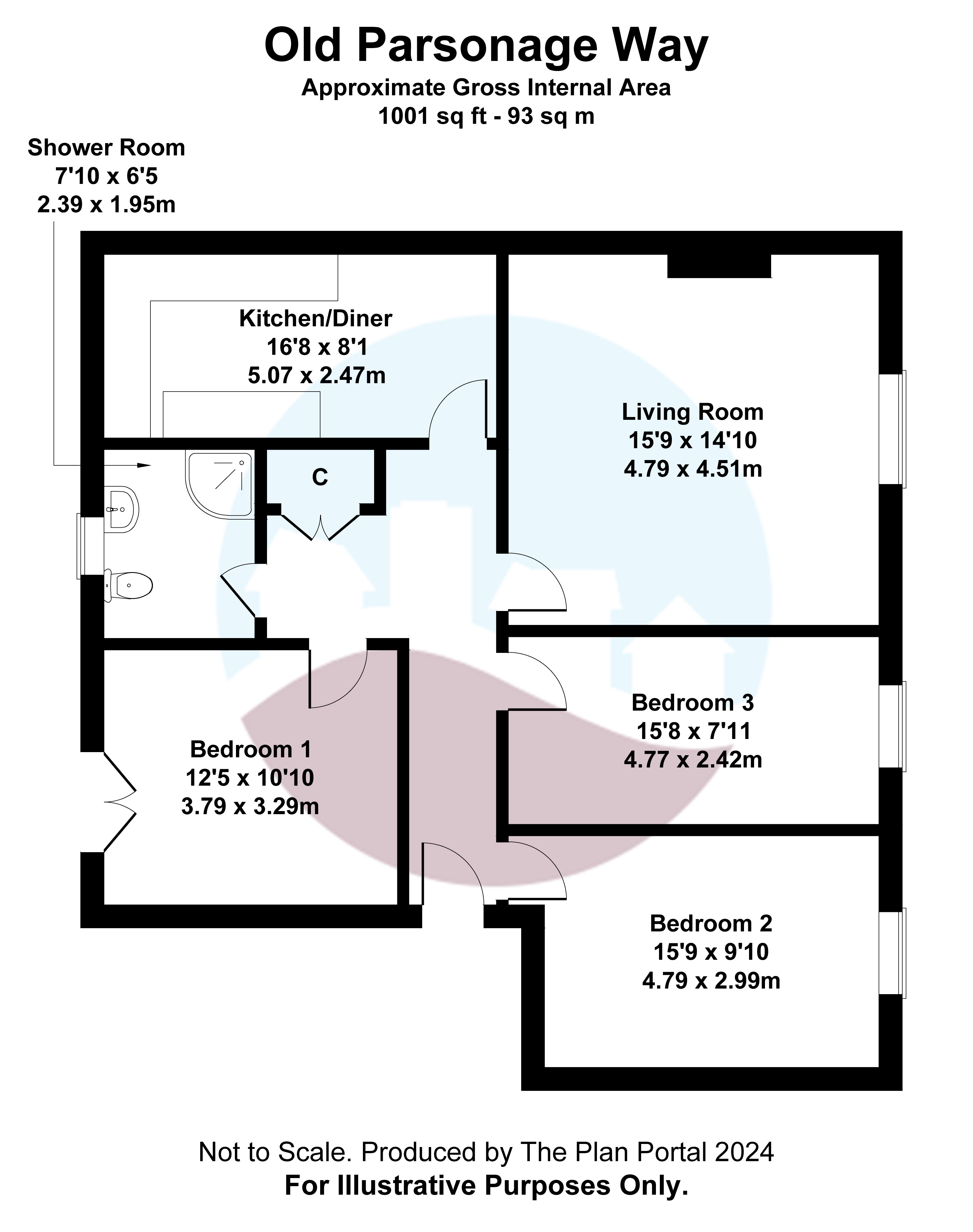 4 Ratcliffe Court, Old Parsonage Way, Frinton-on-Sea floorplan