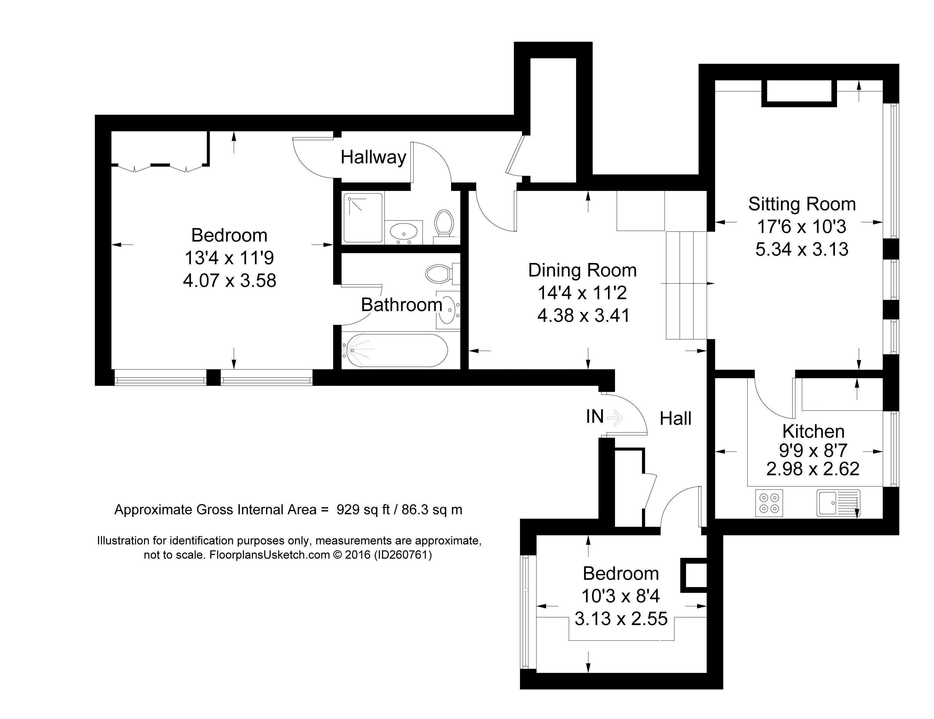 2 Bedrooms Flat for sale in Tower Road, Hindhead GU26