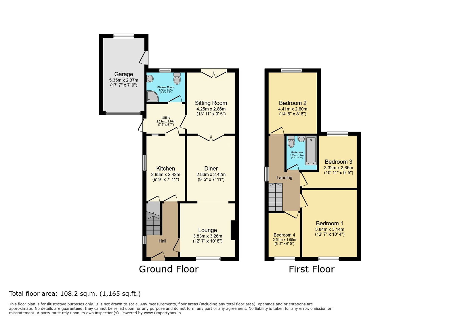 58, Litchard Cross, Bridgend floorplan