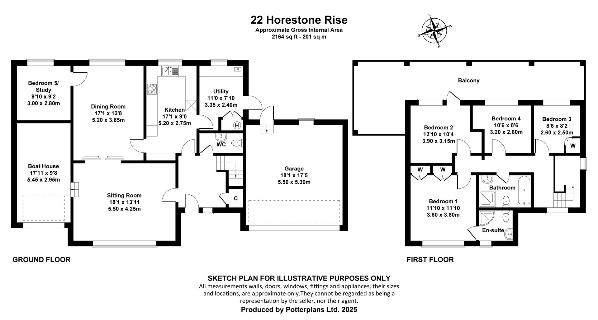 Oakhaven, 22, Horestone Rise, Seaview floorplan