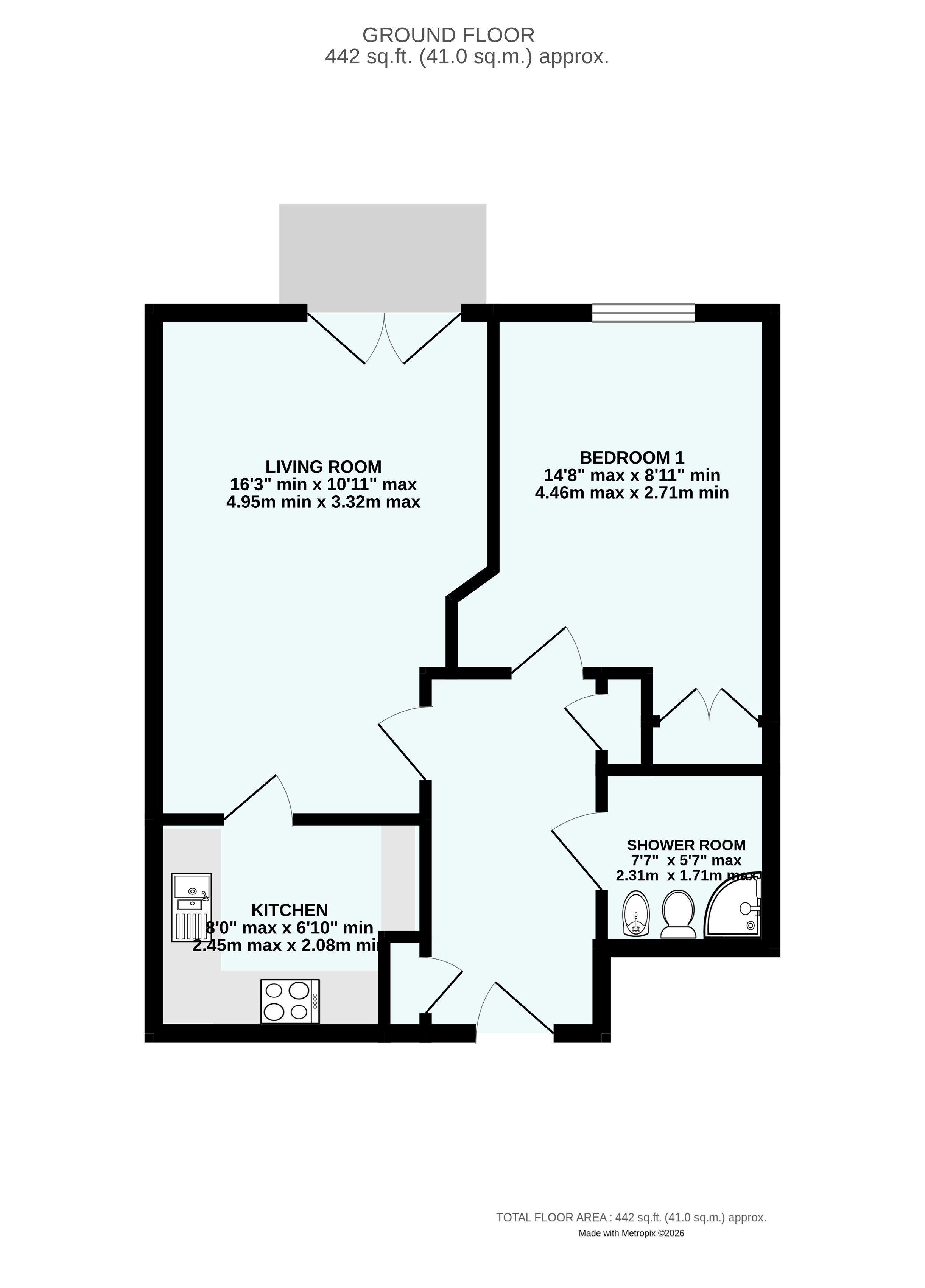 Flat 10, Whitewater Court, 20, Station Road, Plymouth floorplan