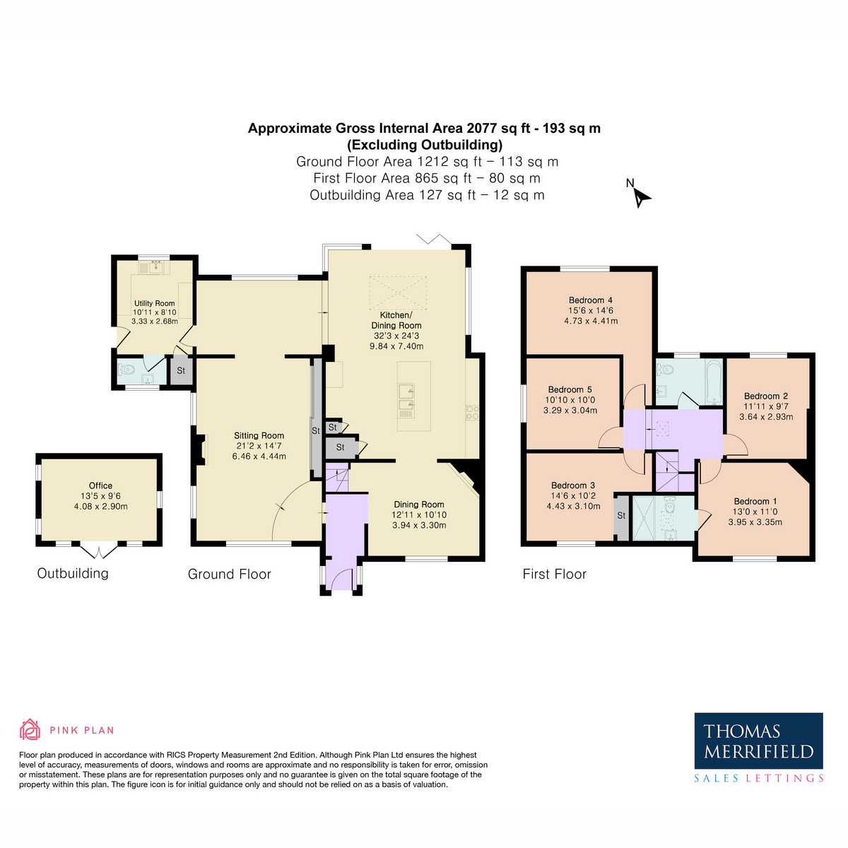 33, Cross Road, Wallingford floorplan