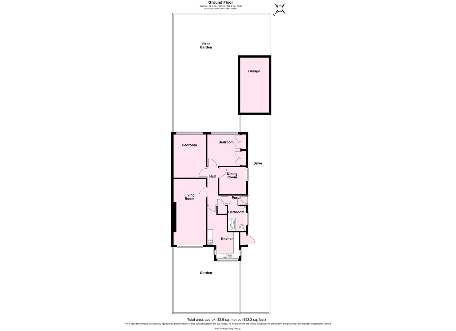 8, Kentmere Drive, York floorplan