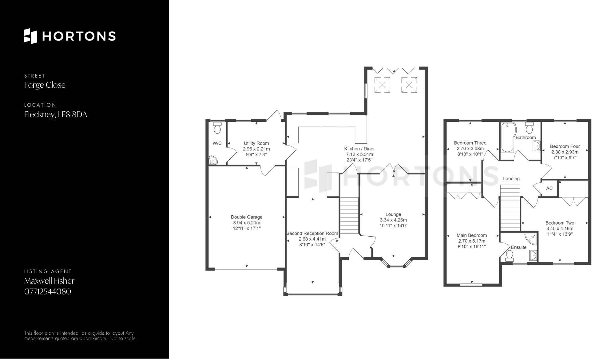 41 Forge Close, Leicester floorplan