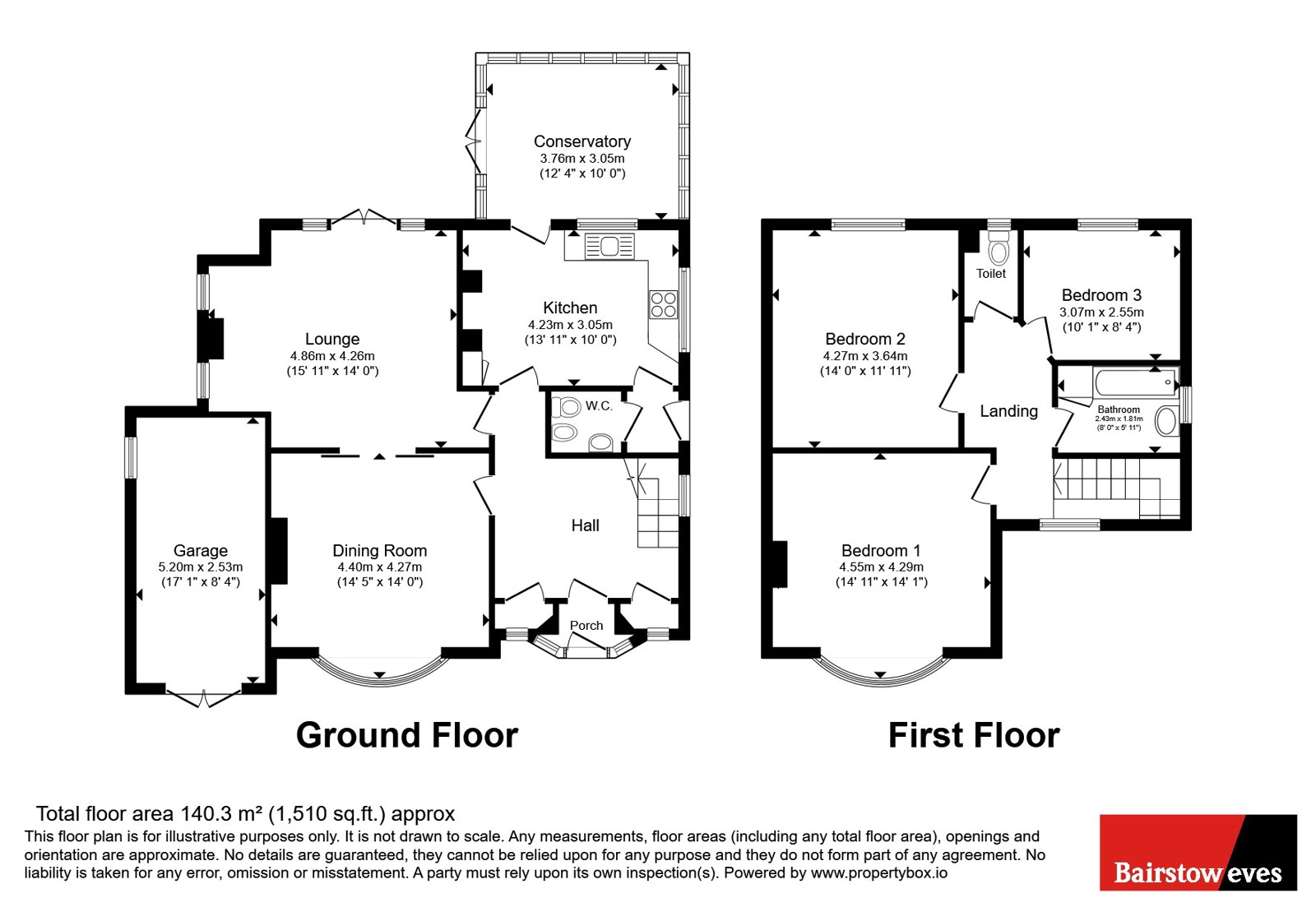 65, Aspley Park Drive, Nottinghamshire floorplan