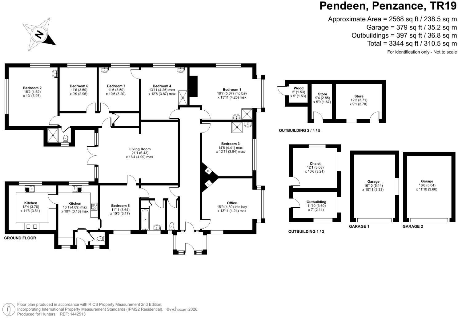 Norton Mede, Pendeen, Penzance floorplan