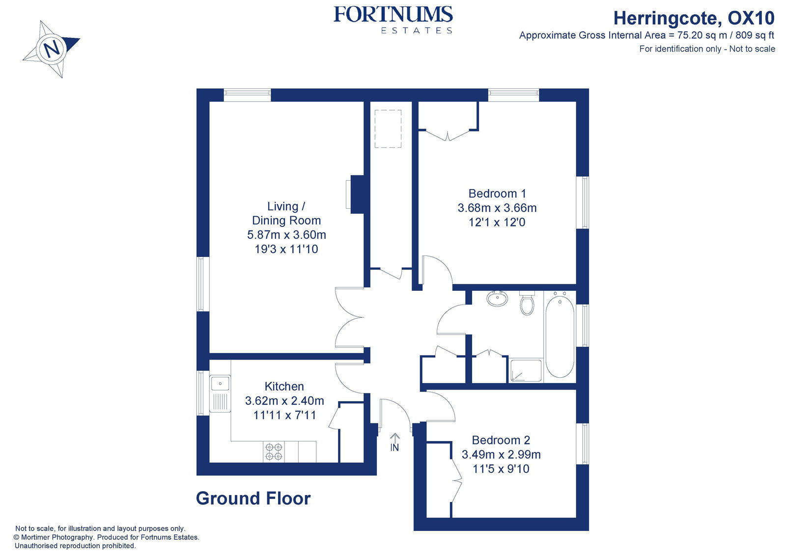18, Herringcote, Dorchester-on-Thames floorplan