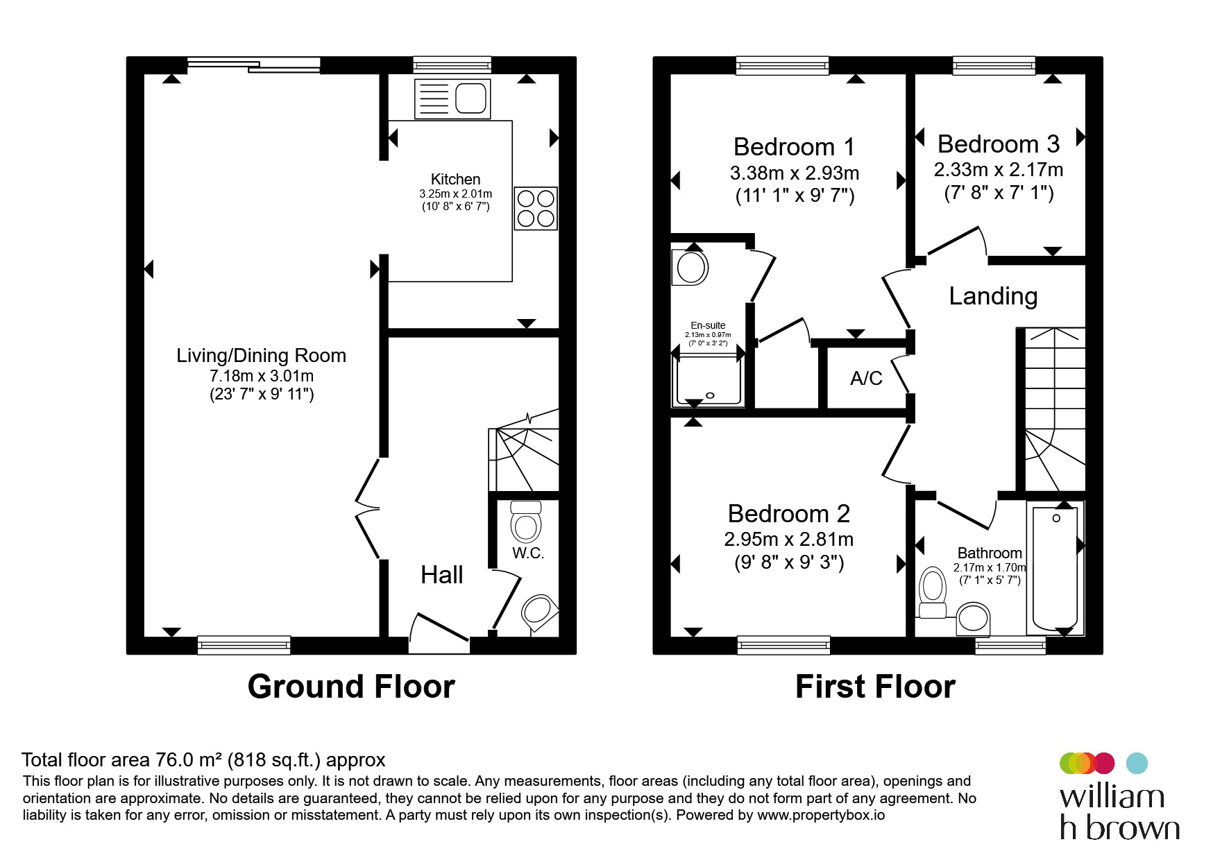 24, Goosander Road, Stowmarket floorplan