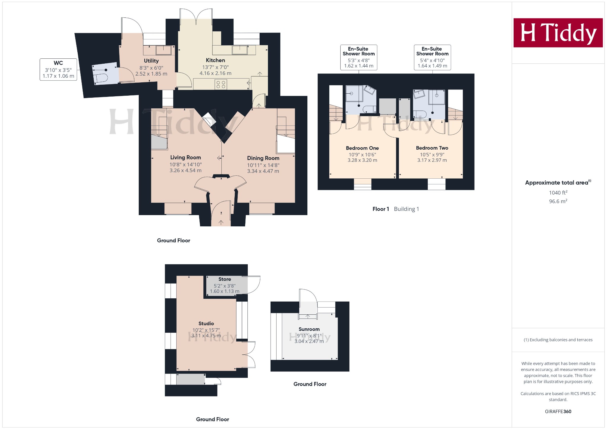 Crosby's Cottage, 6 St Austell Row, Truro floorplan