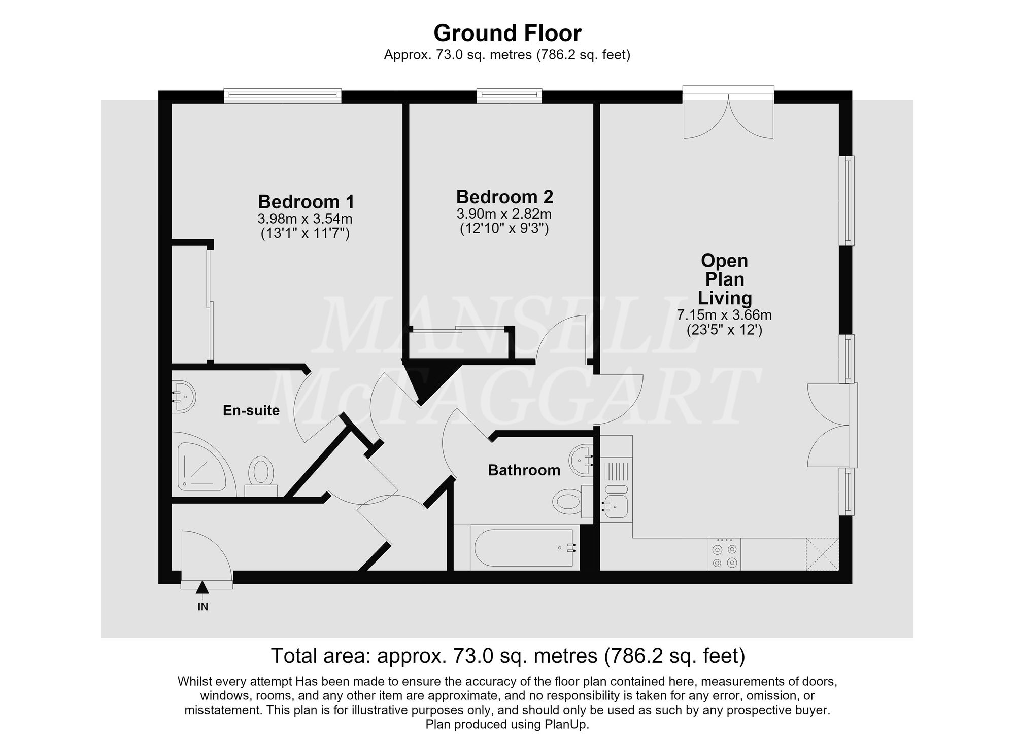 Flat 8, Lampson Court Copthorne Common Road, Crawley floorplan