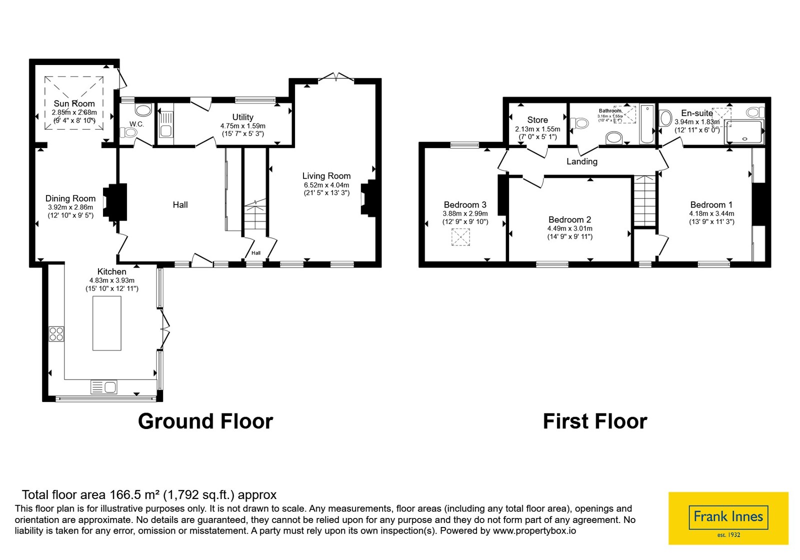 36, Browns Lane, Nottingham floorplan